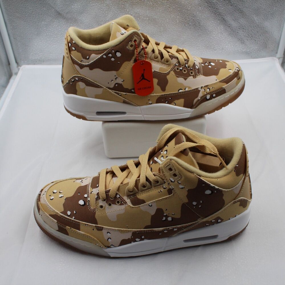 Nike Air Jordan 3 Retro TEX WNBA "Desert Camo" Women’s Size 11 - Brand New (No B